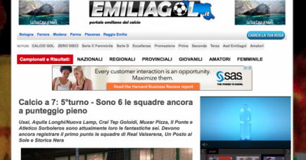 Stampa: EMILIAGOL - 29 ottobre 2015